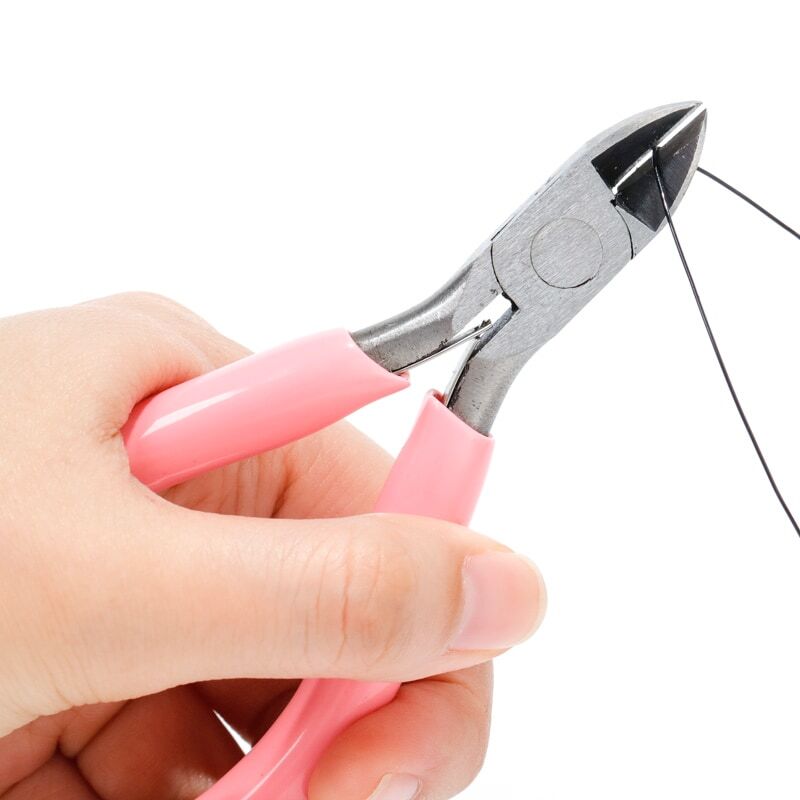 Jewelry Accessories Repair And Making Kit Cutting Or Bending Copper Wire Pliers Tweezers Scissors Opener Ring Tools Bag