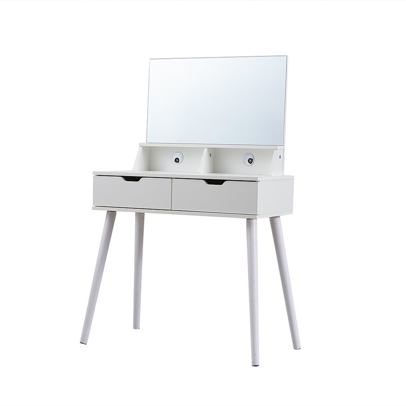 Panana Free Standing Dressing Table Modern Apartment Nordic style Bedroom Dressing/vanity Table White