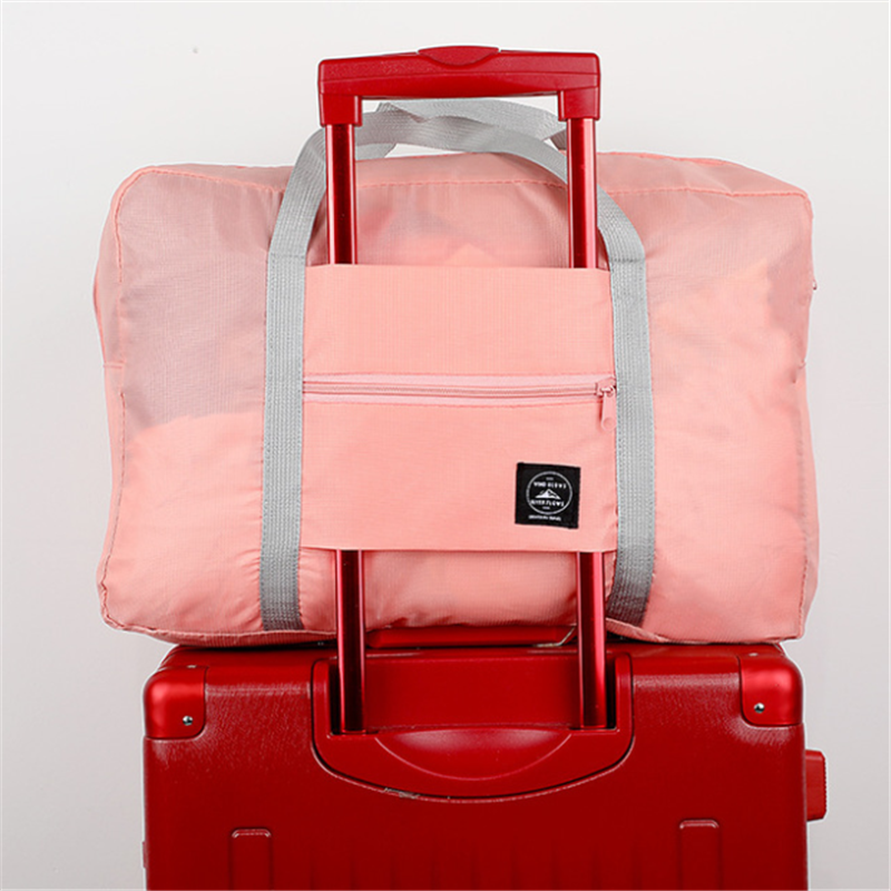 Bolsa de viaje plegable de gran capacidad, bolso impermeable, equipaje de mano, maletas portátiles, organizador de lona Unisex