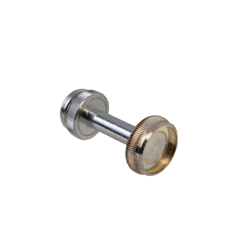 NAOMI – ensemble de vis pour trompette, Piston en acier + écrou plaqué or, 3 pièces/1 ensemble