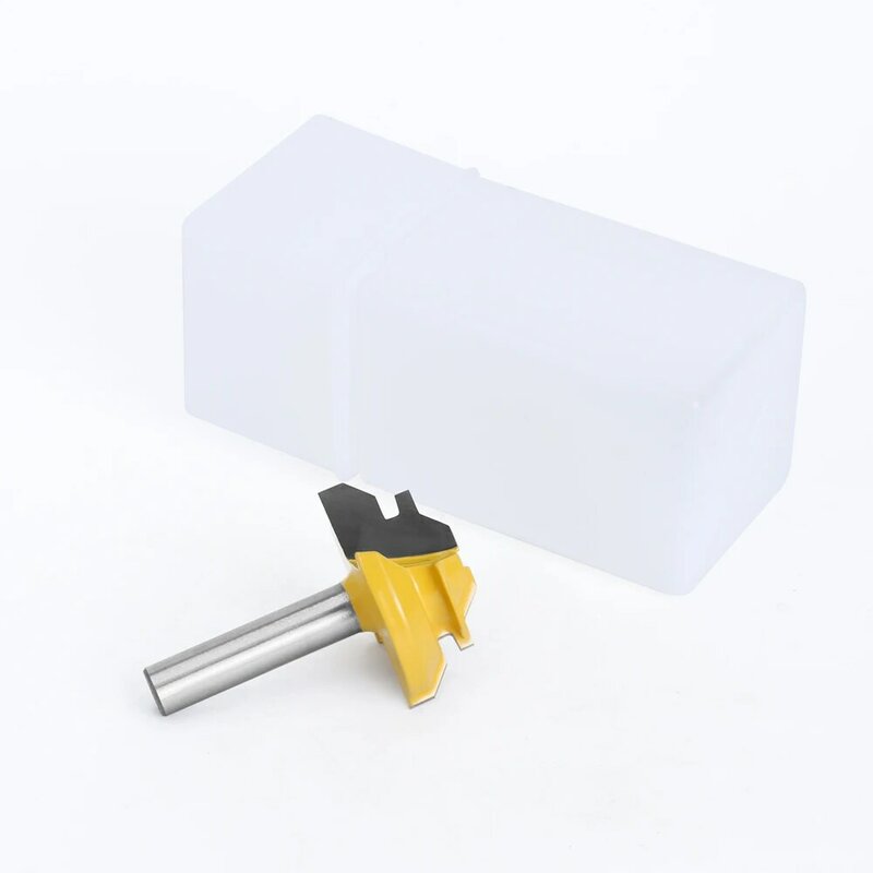 LAVIE 1 pc 8mm shank 45 stopni element mocujący do ukośnicy do frezowania czop frez narzędzie do drewna do narzędzi z węglika spiekanego MC02010