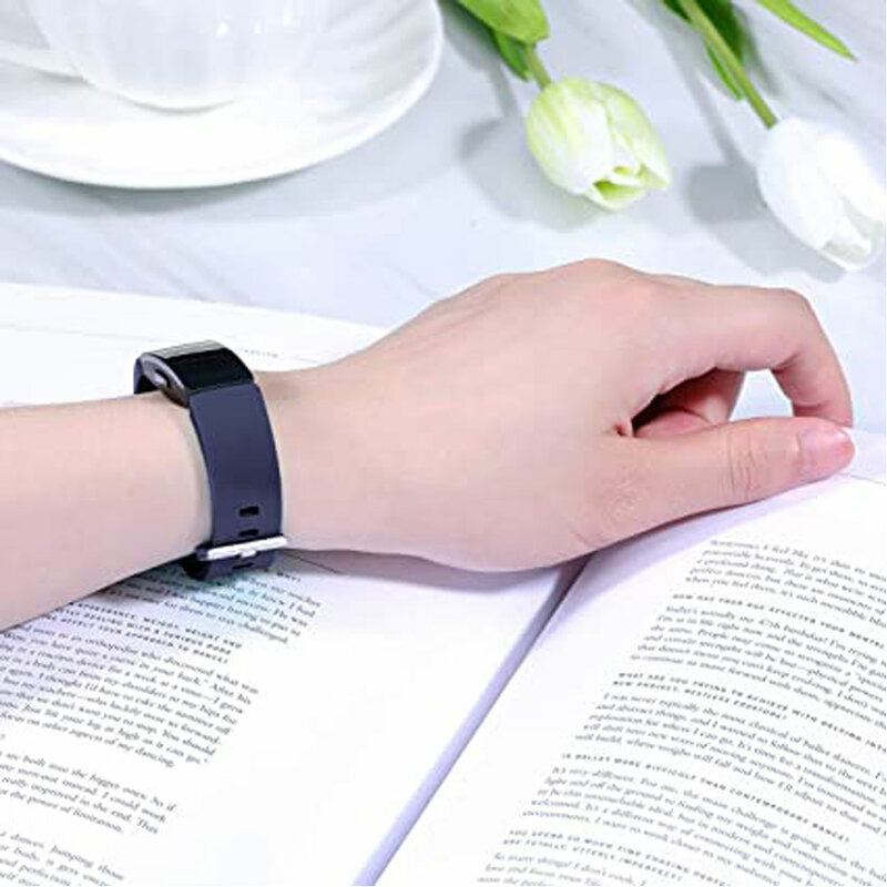 ซิลิโคน Fitbit Inspire HR Smartwatch สายรัดข้อมือสำหรับ Fitbit Inspire สร้อยข้อมือ