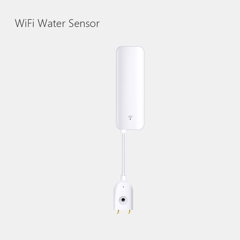 Avatto Tuya Wifi Waterlek Sensor, Water Lek Detector, Smartlife App Kennisgeving Waarschuwingen, water Flood Lek Alarm Home Security