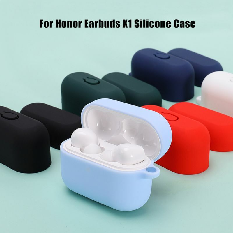 For Honor Earbuds X1  Case Protective Silicone Cover Shockproof Earpods Case for Honor Case Soft Thin Anti Slip Earbud