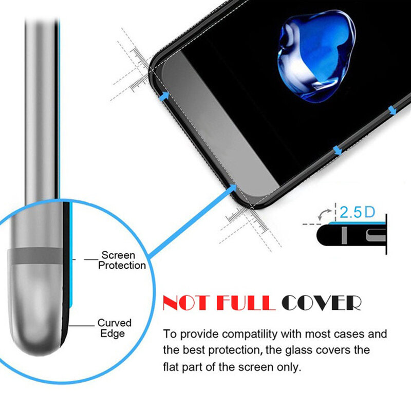 Protector de pantalla de vidrio templado para móvil, película protectora para OnePlus 8T, 8T + 5G PLUS