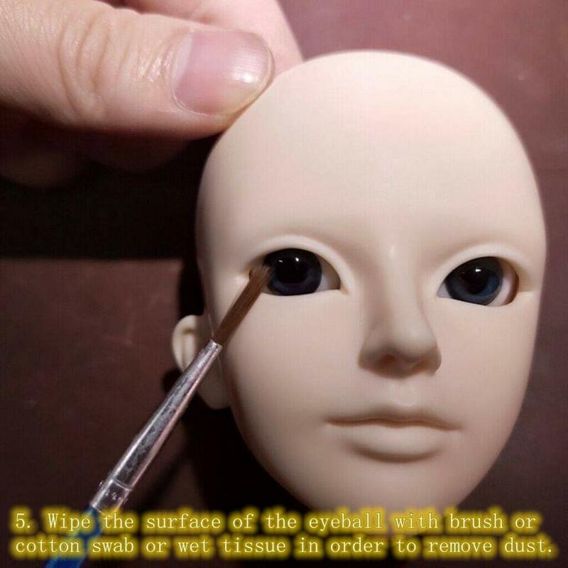 [Wamami] 6mm 8mm 10mm 12mm 14mm 16mm 18mm 20mm 22mm 24mm niebieskie szkło oczy gałka oczna BJD lalka Dollfie Reborn Making Crafts