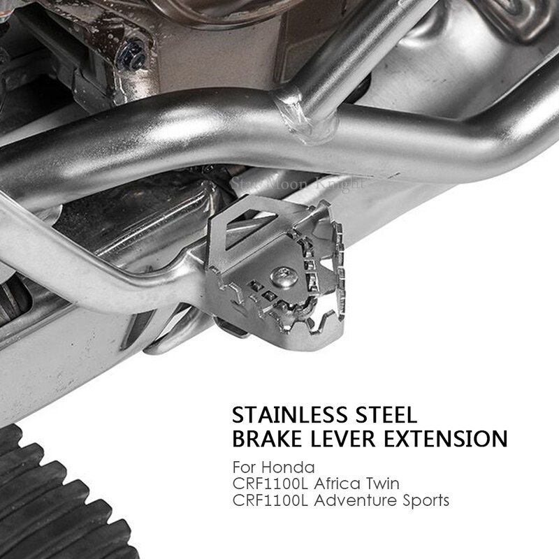 Remhendel Extension Pedaal Stap Vergroten Extender Voor Honda CRF1100L Afrika Twin CRF1100L Adventure Sport Crf 1100 L 2020-
