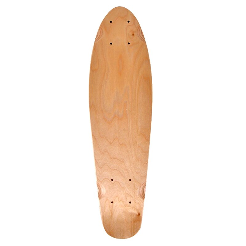 22Inch Lege Skateboard Natuurlijke 55.5X15cm Maple Banaan Sliding Cruisen Schaatsen Enkele Rocker Board Diy Decks