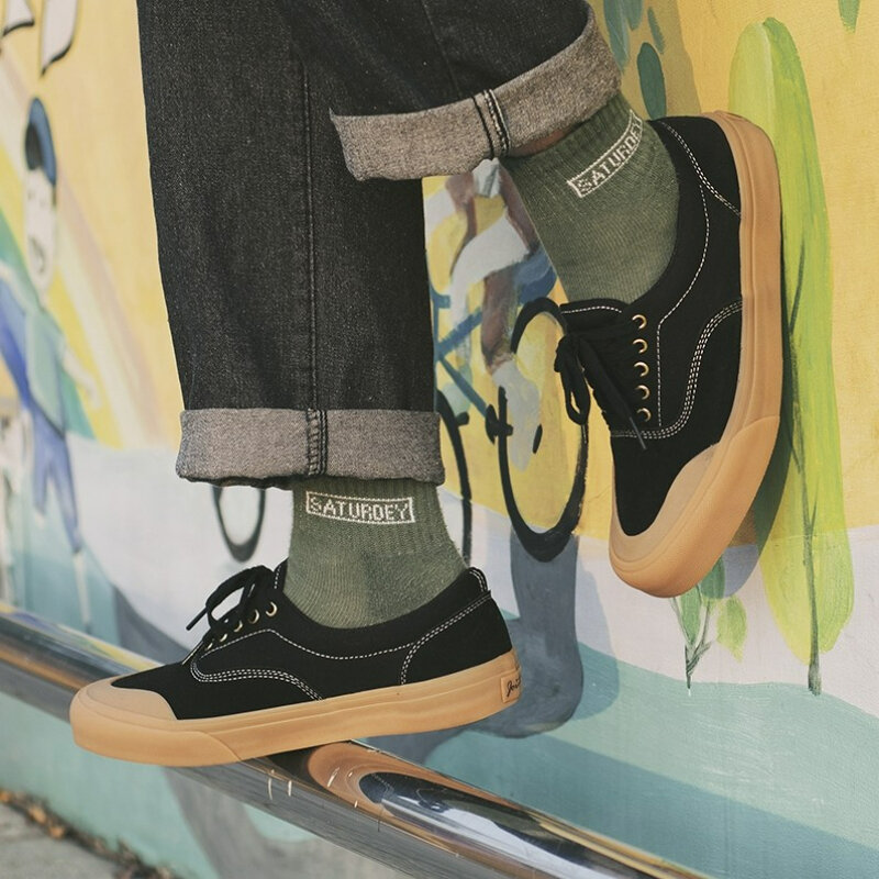 Joiints-zapatos de lona de ante para hombre, zapatillas clásicas de Skateboarding, deportivas informales, antideslizantes, vulcanizadas, para caminar