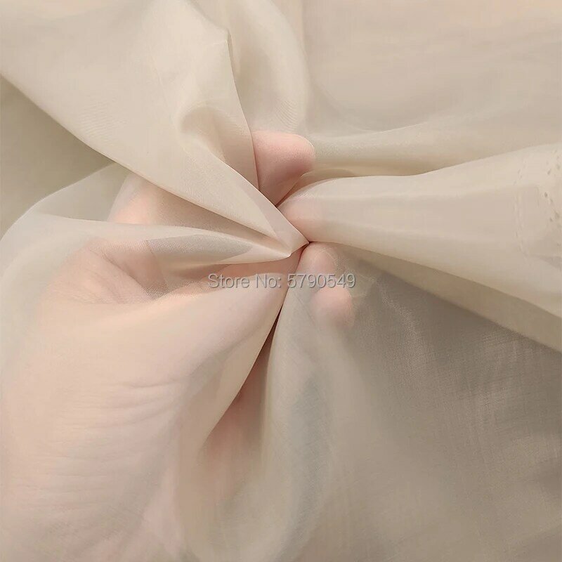 Materiali netti per tessuti speciali skin-silk-net per la produzione di parrucche LQD net fabric Silk