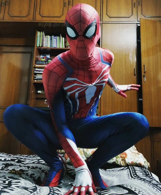 Паук игра PS4 insomniac Человек-паук косплей костюм 3D принт спандекс Хэллоуин Человек-паук зентай костюм для взрослых/детей