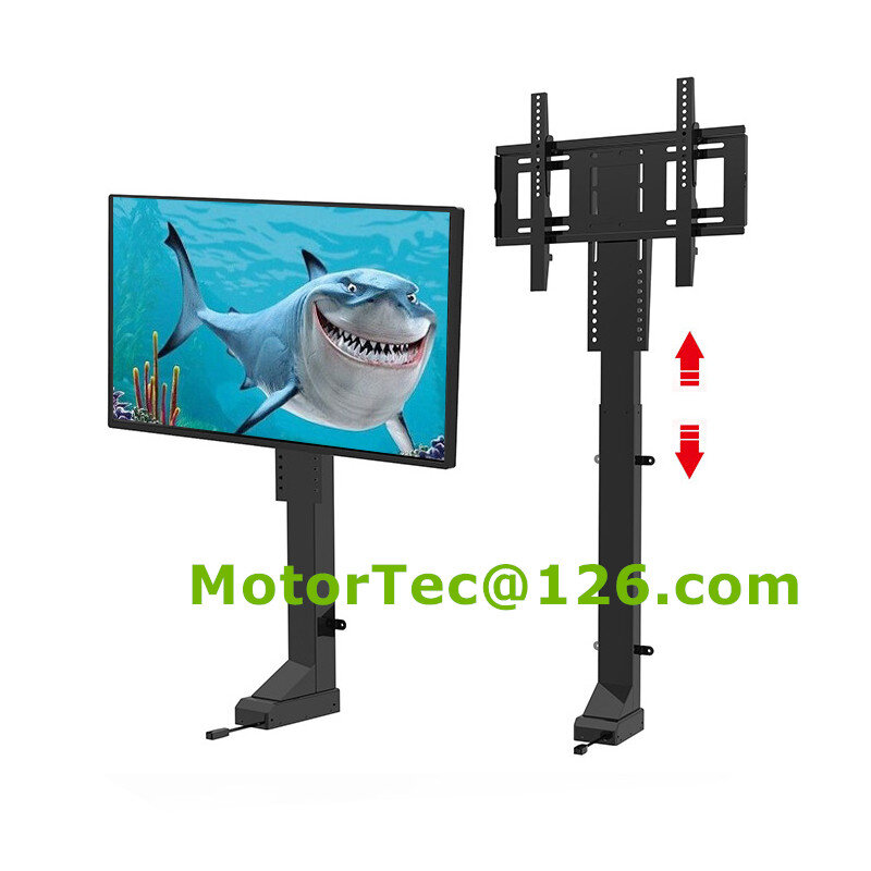 Tv elevador motorizado sistema de automação tv com suportes de montagem frete grátis
