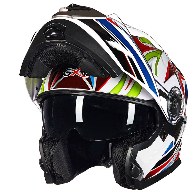 Visera de cara completa para casco de motocicleta, visera para casco de carreras de Motocross, talla única, compatible con todos, GXT 160 ACERVIS SEREL