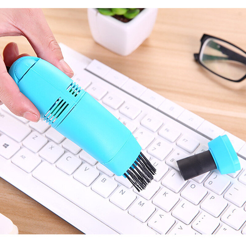 Набор для чистки клавиатуры, цветной мини-пылесос с USB-разъемом для чистки клавиатуры и блокнота
