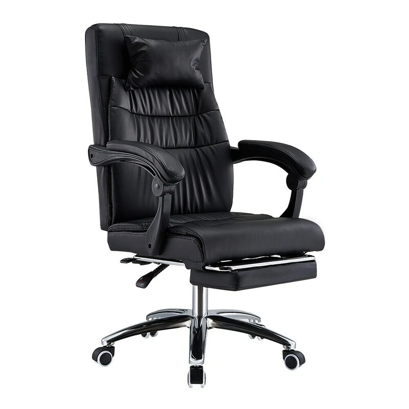 Panana Executive Racing Gaming Computer Office Chair Adjustable Swivel Recliner Leather with footstool Home working chairs