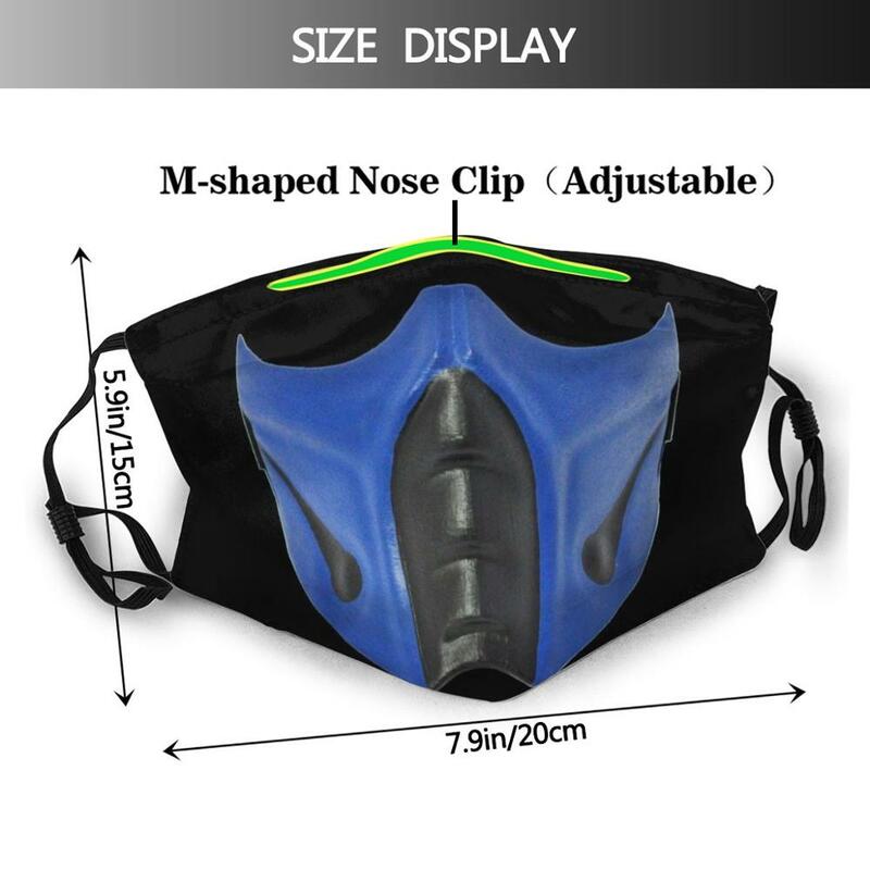 Kopie Van Sub Zero Mode Maskers Mortal Kombat Sub Zero Facemask
