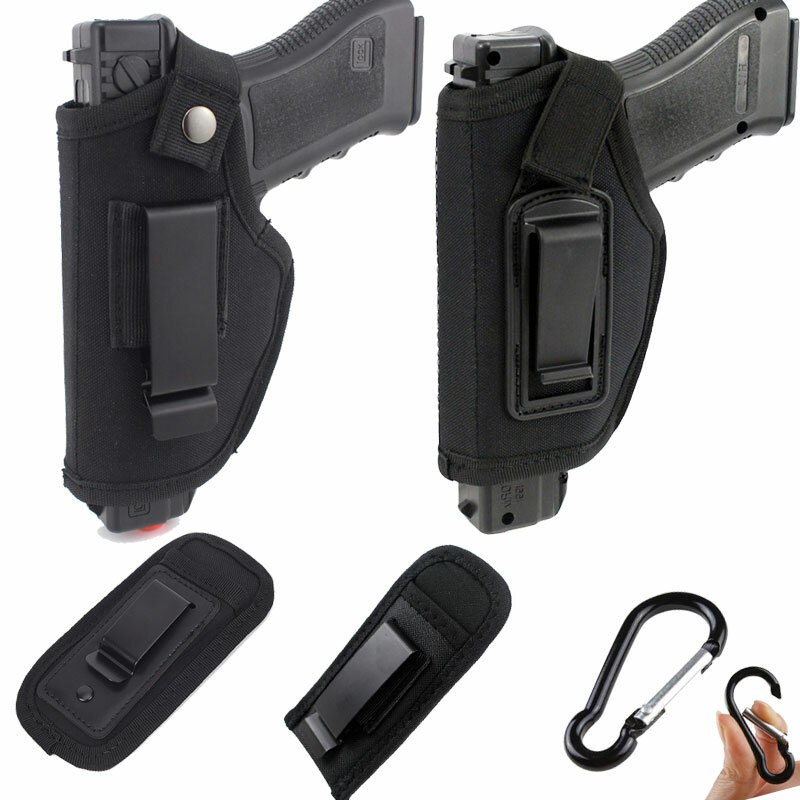 ปืนยุทธวิธี Concealed Carry Holsters เข็มขัดคลิป HOLSTER Airsoft ปืนและนิตยสาร POUCH สำหรับขนาดปืนพก