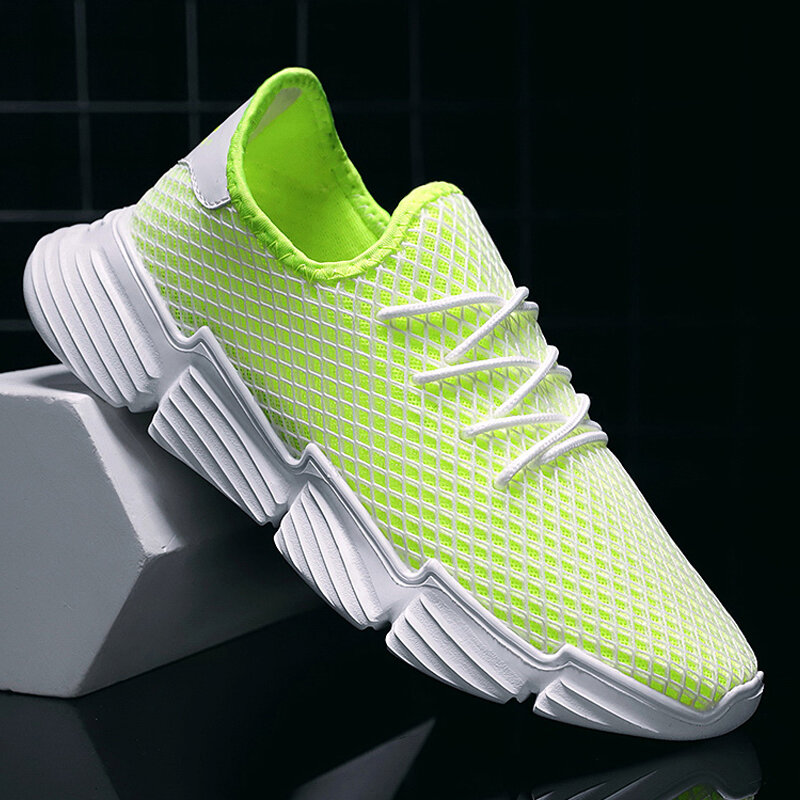 Sapatos masculinos confortáveis anti derrapante sapatos de caminhada ao ar livre tênis masculinos 2020 verão leve tênis para homem