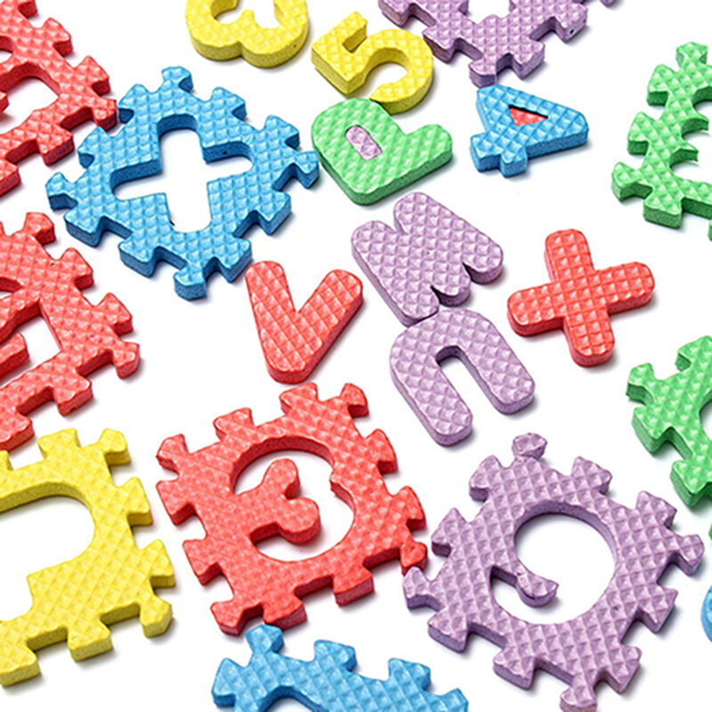 2020 ขายร้อน 36 ชิ้น/เซ็ตเด็กMini EVAโฟมตัวอักษรตัวอักษรตัวเลขชั้นSoft Baby Mat 3Dปริศนาเด็กการศึกษาของเล่น