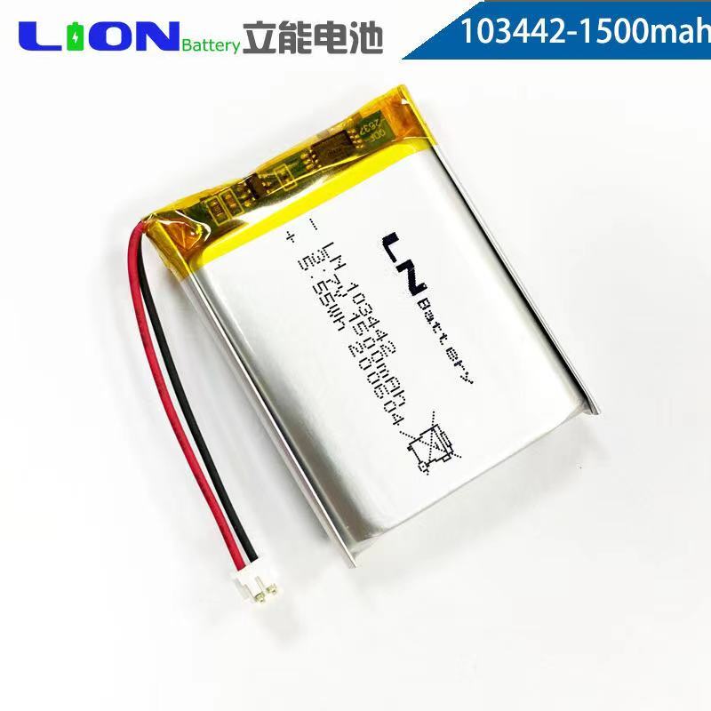 buy more will cheap Ln battery polymer lithium ion battery 103443 103445 3.7V 1500mah lithium battery toy speaker aircraft model