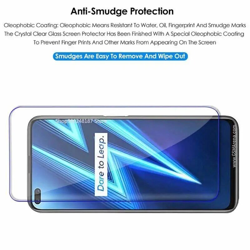 Realme6pro Tempered Glass For Oppo Realme 6 7 Pro 6 6i 7i Back Camera Glass Screen Protector On Realmi 6 8 Pro Front Safety Hard