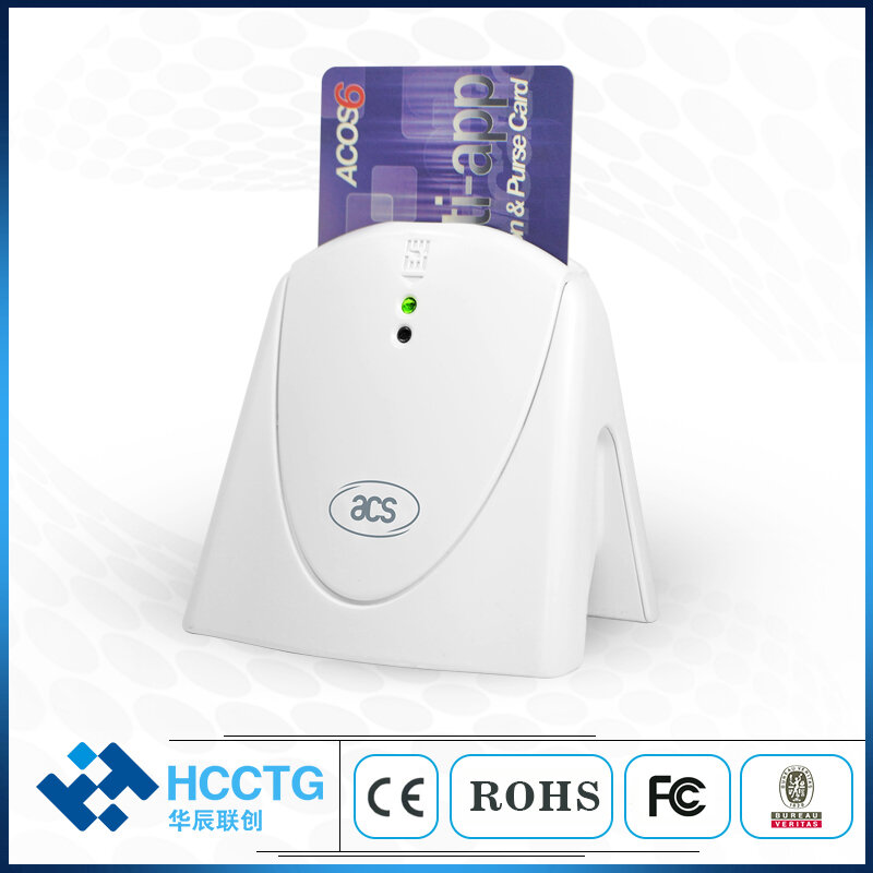 ACR39U-H1 de lecteur de carte à puce de classe A, B et C du protocole 7816