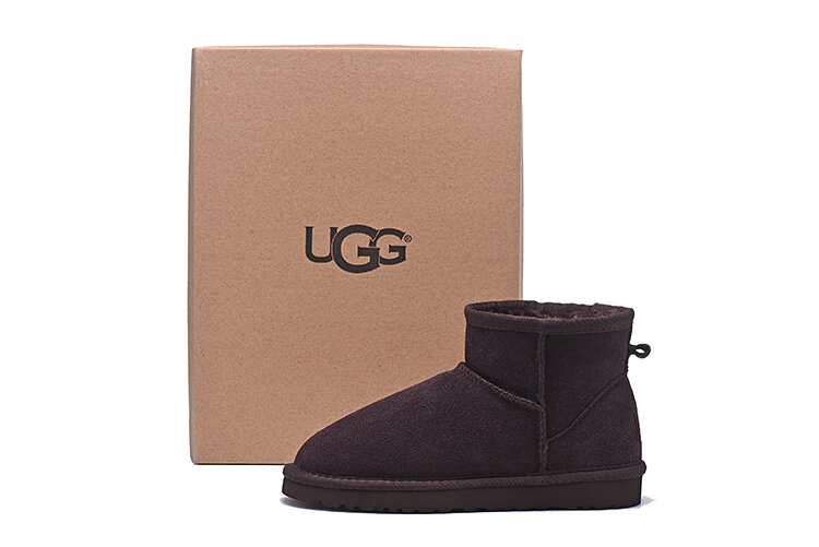 ¡Novedad 2020 Original! Botas UGG 5854 para mujer, zapatos de nieve uggs, botas de invierno clásicas de piel corta de oveja, botas para mujer