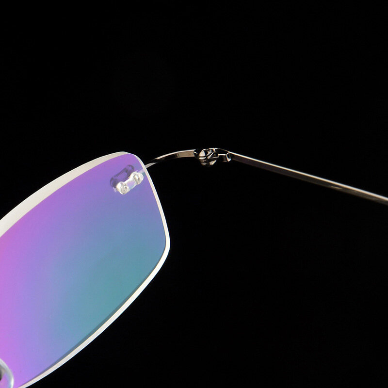 Elbru Ultralight TR90 메모리 티타늄 무테 안경 읽기 남성 및 여성 Presbyopic Eyeglasses + 1.0 + 1.5 + 2.0 to + 3.5 + 4.0