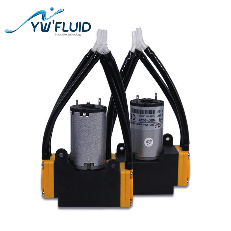 YWfluid bestseller wysokiej jakości 12v/24v mini pompa próżniowa do transmisji gazu