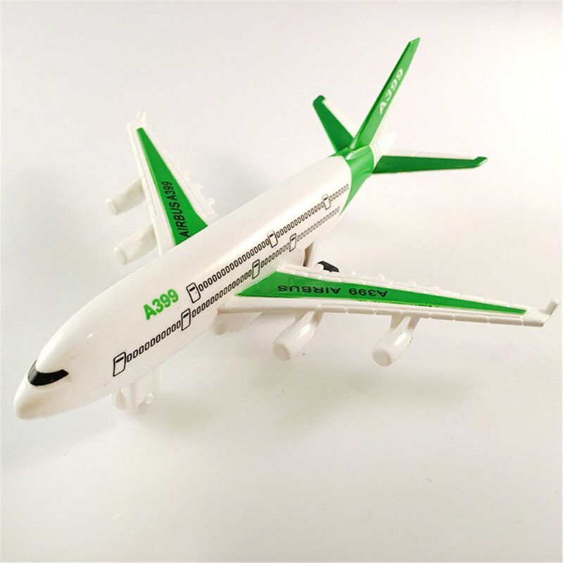1pc Model autobusu powietrznego dzieci dzieci Fashing Airliner pasażer samolot zabawka Model pasażera gorąca sprzedaż losowy kolor