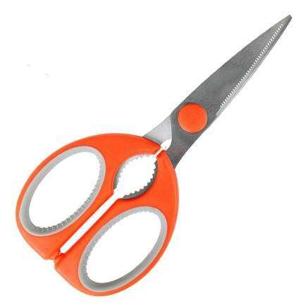 Kitchen scissors stainless steel strong kitchen chicken bone scissors