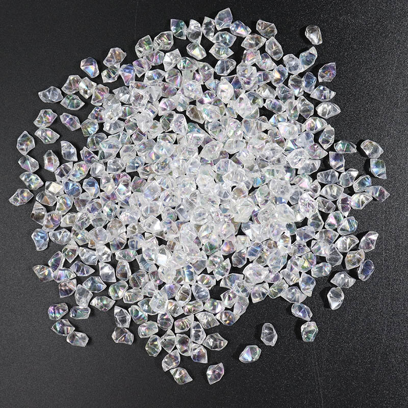 AB Perlengkapan Seni Resin Kristal Berlian Imitasi Batu Akrilik Inklusi Bling Bling untuk Perlengkapan Pembuatan Seni Resin Lukisan 20G