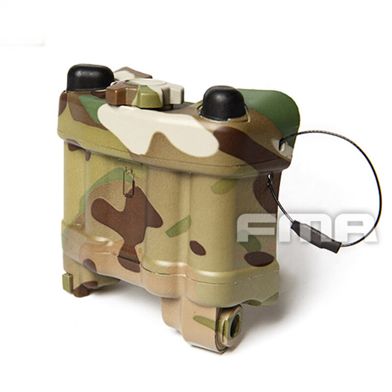 Fma Tactical An/pvs-31 Nvg Battery Box Case modello fittizio BK/MC per occhiali per visione notturna del casco