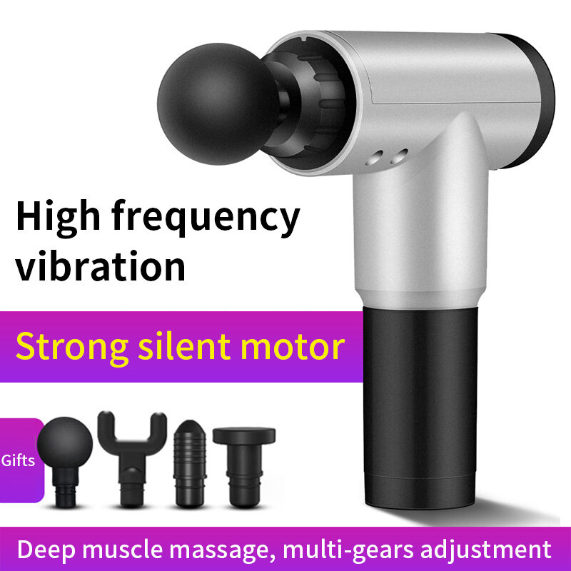 Jinkairui Massage Gun Percussion Deep Tissue Muscle Exercise Relief Pain After Training Body Relaxation Massage Shaping