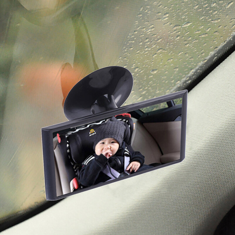 Espejo de succión para asiento trasero de coche y camión, espejo de seguridad para bebé y niño, visión fácil, 1 unidad