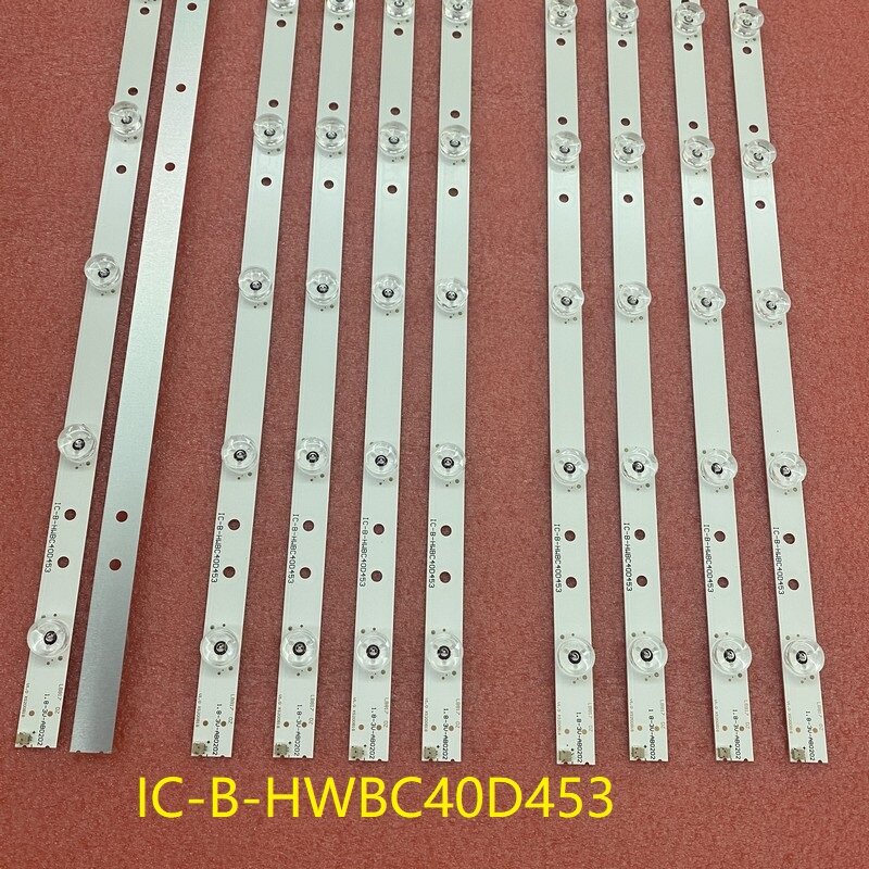 Tiras de retroiluminação LED para  IC-B-HWBC40D453 Bush 40/233FDVD S4-Z5-V3-2 40/233F 40/233I V400H1J V400HJ6-PE1 40F21B-FHD 40F22B-FHD