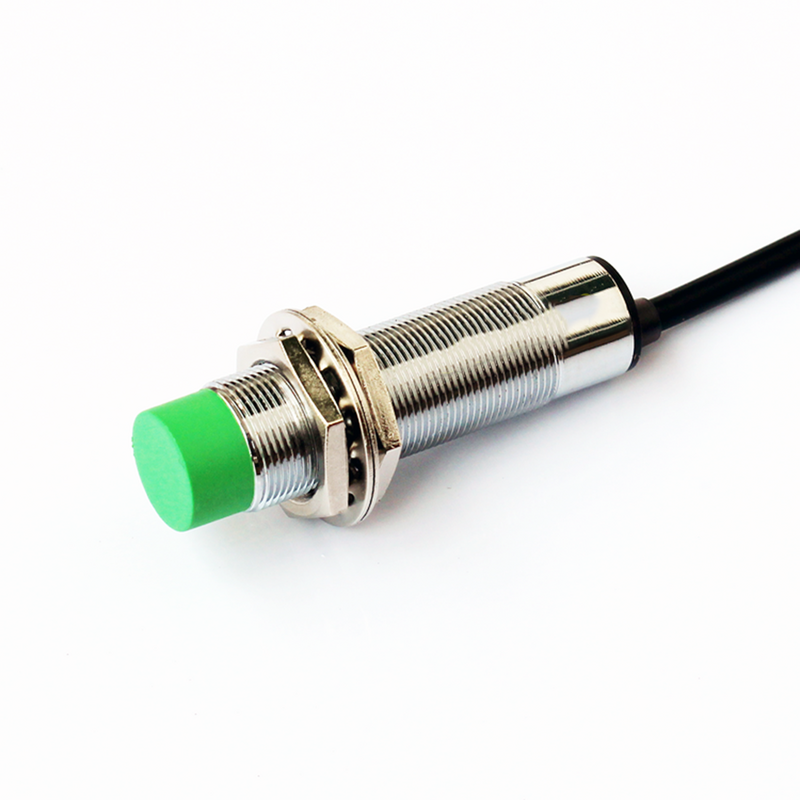 Interruptor capacitivo da proximidade da distância 10mm da detecção do não-metal da madeira do vidro plástico do sensor indutivo e capacitivo de taidacent m18