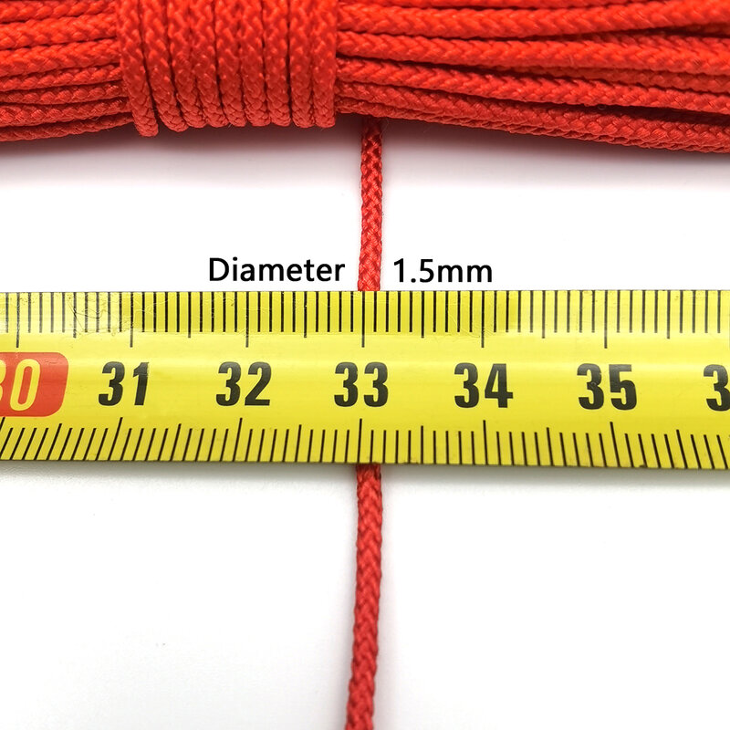 1,5 футов мм нейлоновый шнур нить китайский узел макраме шнур браслет плетеный шнур DIY кисточки вышивка бисером для Шамбала веревка