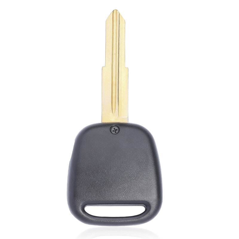 Keyecu Remote Car Key Shell Case, tampa do alojamento para Toyota Side 1 botão com lâmina esquerda e direita