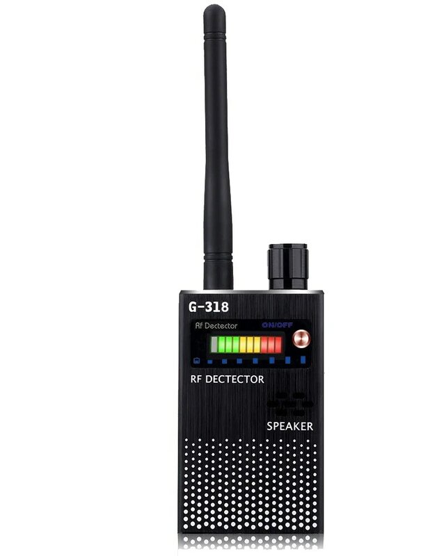 Rilevatore di telecamere nascoste Wireless Anti-spia Bug RF segnale del telefono cellulare rileva dispositivo di localizzazione GPS Tracer 3G 4G Radio Finder Scanner