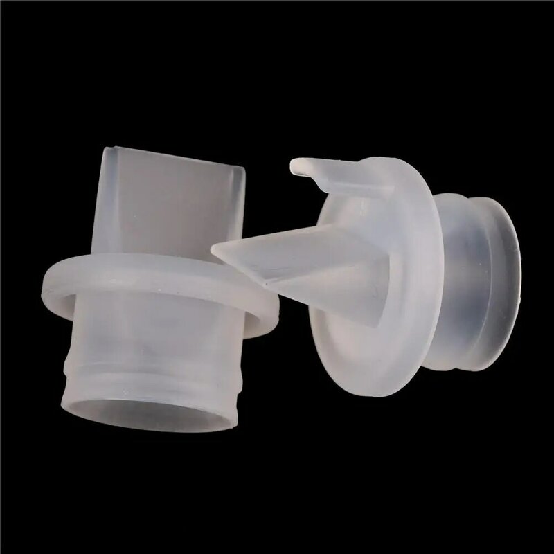 2PCS Duckbill 밸브 유방 펌프 부품 실리콘 아기 수유 젖꼭지 펌프 액세서리 유방 펌프 밸브 교체 밸브