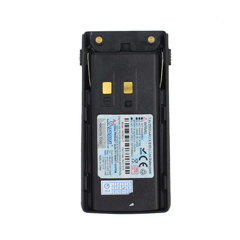 Batteria agli ioni di litio originale Wouxun 7.4V 2000mAh 3200mAh per KG-UV9D più walkie-talkie
