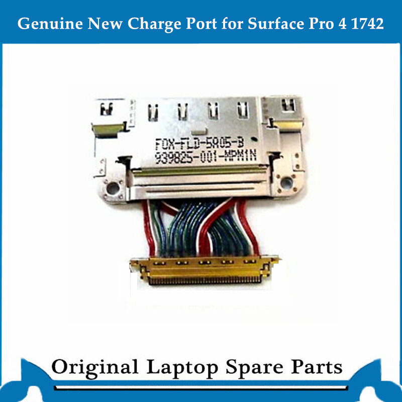 Puerto de carga de conector de CC interno Original para Surface Pro 3 Pro 4 Pro 5, funciona bien, 939825-001