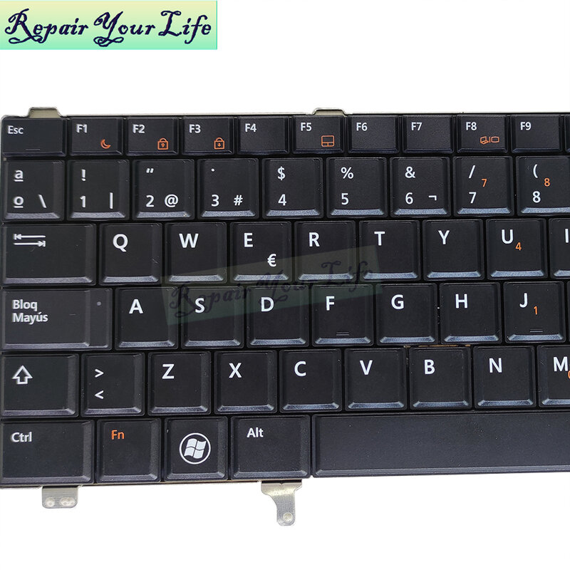Keyboard Spanyol 08G016 UNTUK Dell Latitude E6440 E6420 E6430 E5420M E5420 E5430 E6320 E6220 E6230 8G016 Keyboard Laptop Spanyol