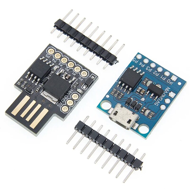 Blu Nero TINY85 Digispark Kickstarter Micro Scheda di Sviluppo ATTINY85 modulo per Arduino IIC I2C USB