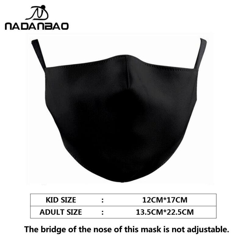 NADANBAO Masker Wajah Harian Cetak Bunga untuk Wanita Masker Mulut Dapat Dicuci Penutup Mulut Dapat Digunakan Kembali Masker Kain Mode