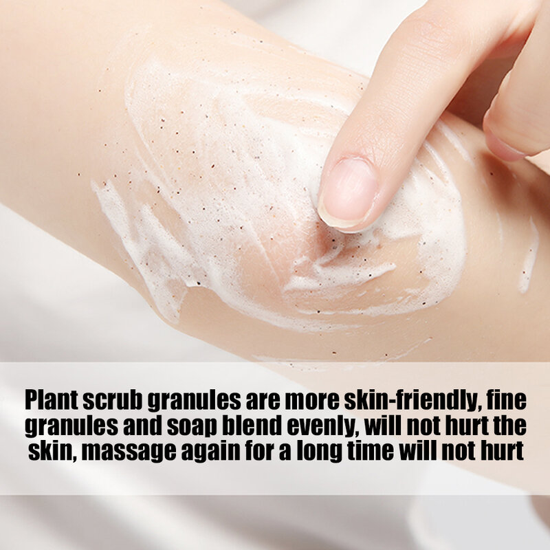 Encounter aromatherapy scrub soap 50g esfoliante, feito à mão, pele cura natural mão e corpo barra de sabão para homens sem paraben