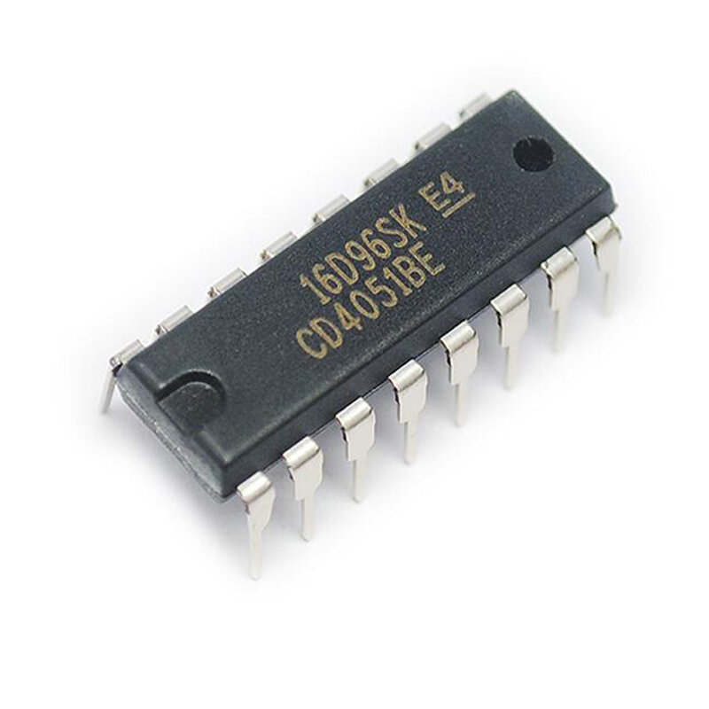 Новый и оригинальный чипсет IC CD4051BE DIP16 CD4051 CD4051B 4051 DIP-16, 10-20 шт.