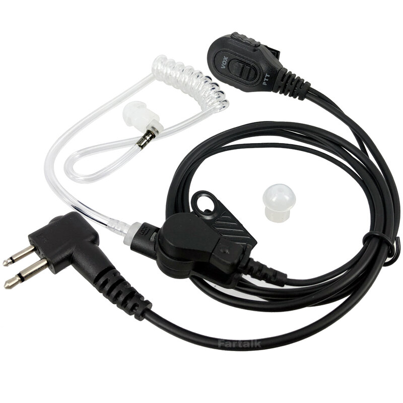 ไมโครโฟนชุดหูฟังหูฟังหูฟัง VOX สำหรับ DP1400วิทยุโมโตโรล่า DEP450 EP450 CP180 CP140 BPR40 EP350 MP300เครื่องรับส่งวิทยุ CP200