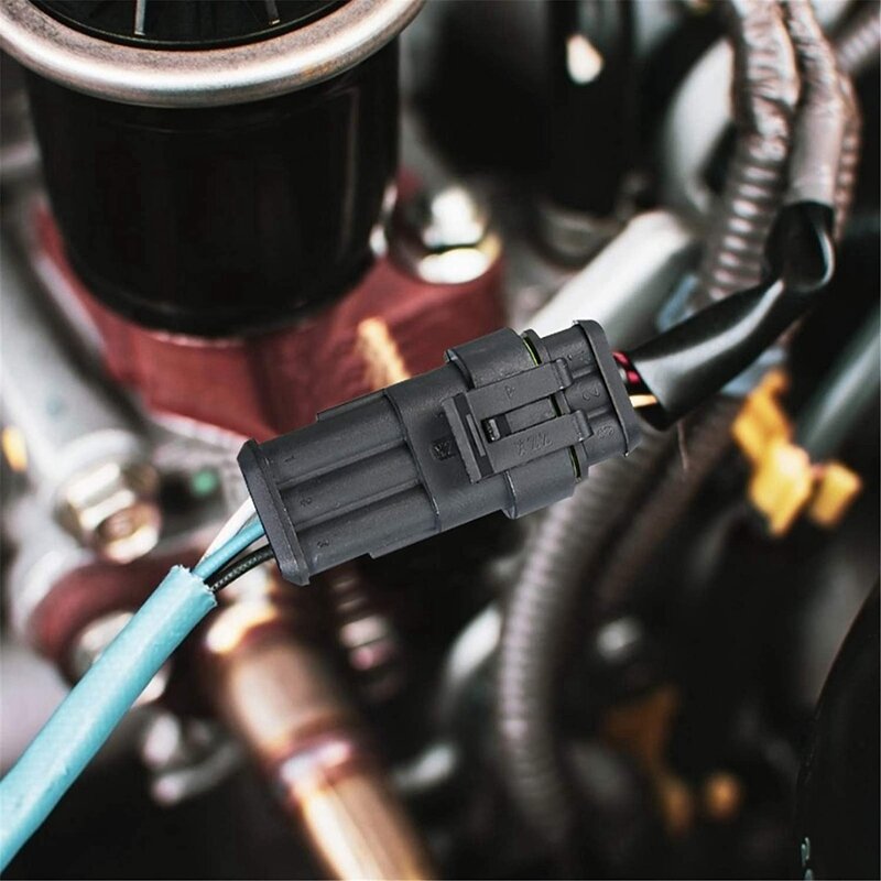 Водонепроницаемый разъемы комплект автомобильной припоя быстрый соединитель провода электрические в автомобильной проводки авто уплотнение гнездо для детей возрастом 1-6 Pin вилкой/корейский производитель кабелей